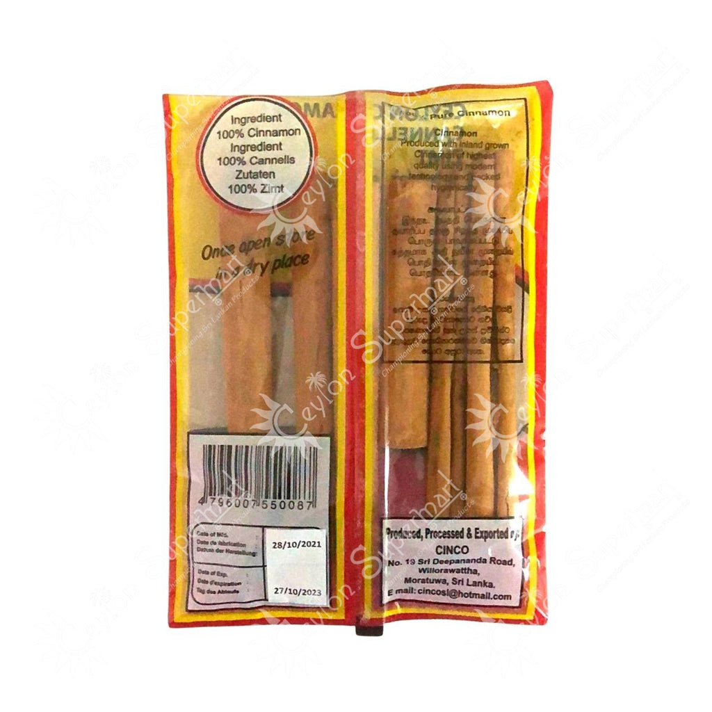 Ceylon Cinnamon Sticks 50g SWP