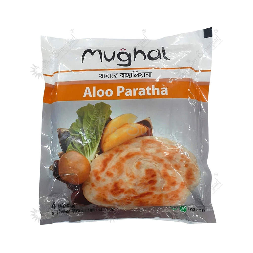 Mughal Frozen Aloo Paratha Pack of 4 Pieces 400g Mughal