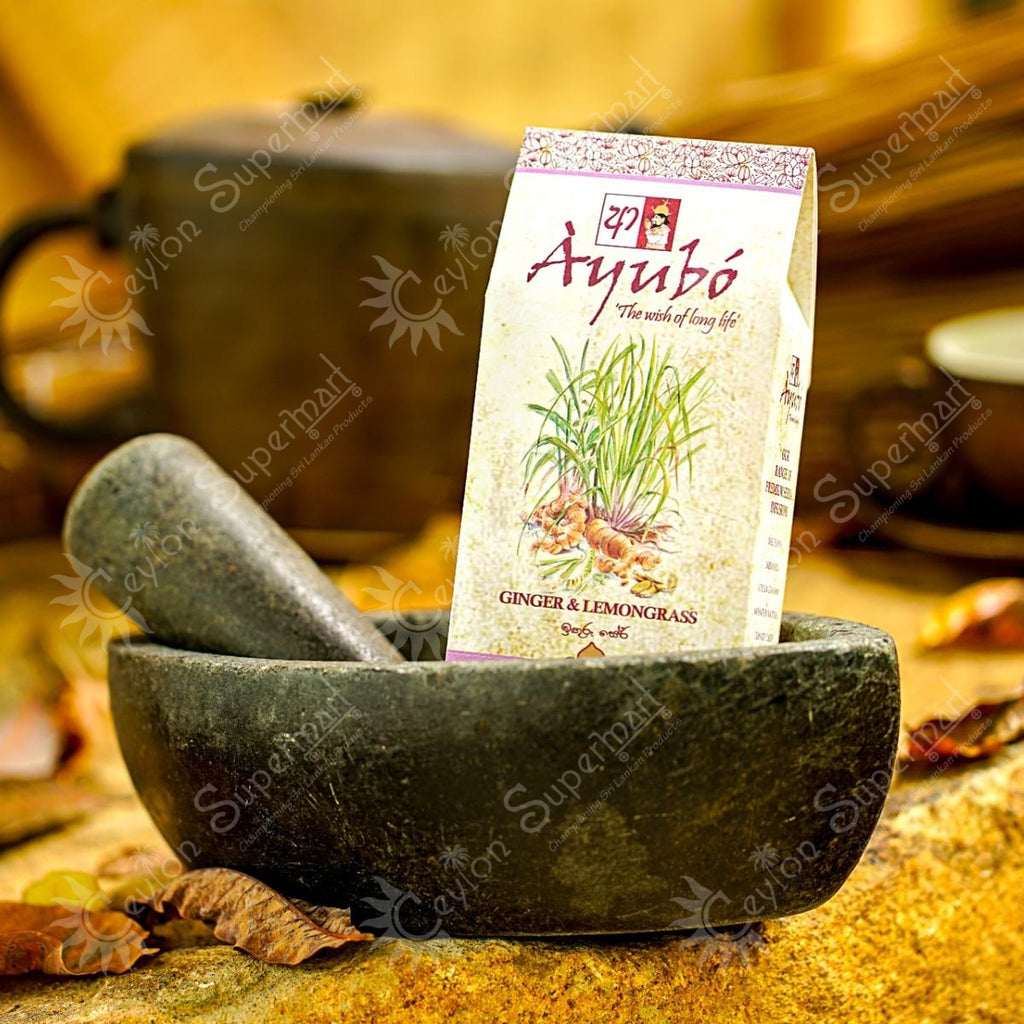 Ayubo Tea Ginger & Lemongrass Premium Tea Bags 15 Ayubo Tea