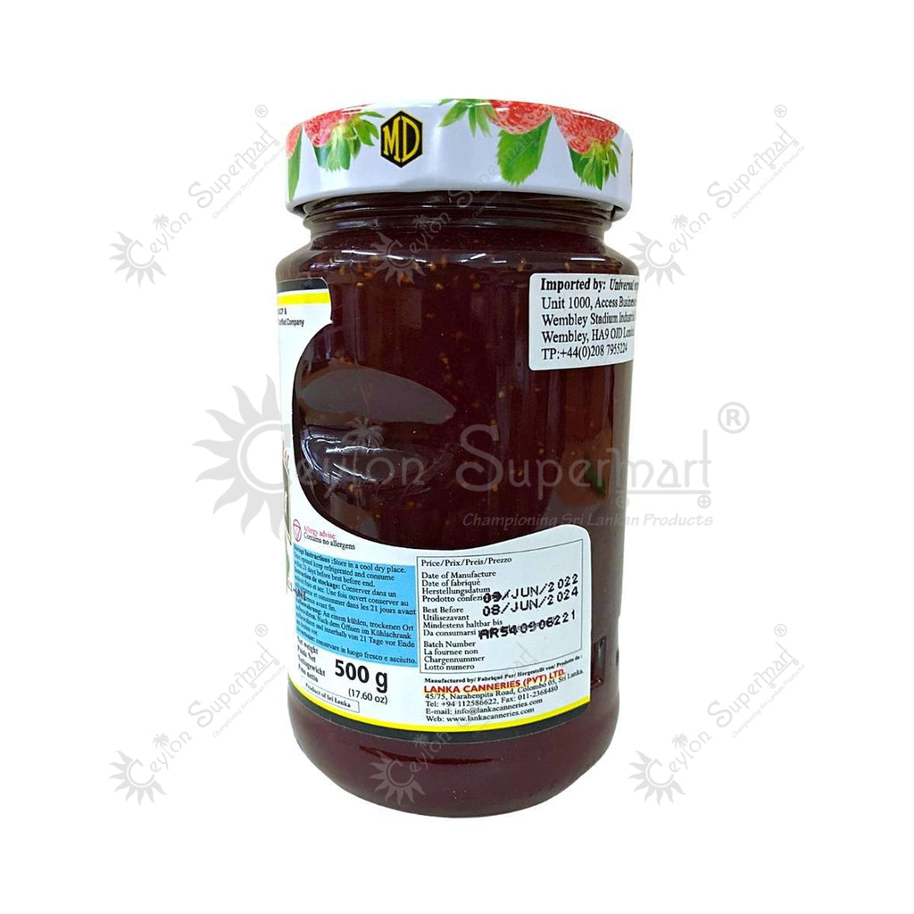 MD Real Strawberry Jam 500g MD