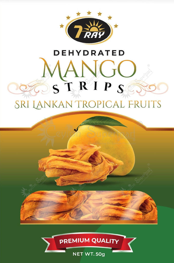 Senikma 7 Ray Dehydrated Mango Strips - 50 g-Ceylon Supermart