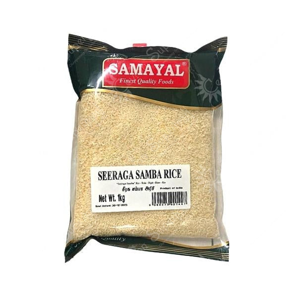 Buy Samayal Seeraga Samba Rice, 1kg from Ceylon Supermart in the UK ...