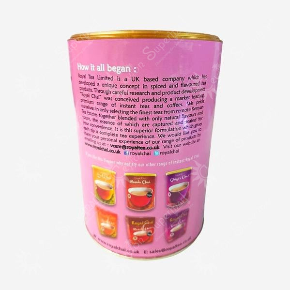 Royal Chai Premium Instant Tea | Kashmiri Pink Chai | Unsweetened 400g Royal Chai