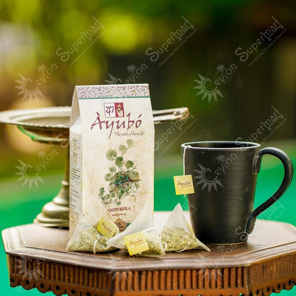 Ayubo Tea Gotukola | Pennywort Premium Tea Bags 15 Ayubo Tea