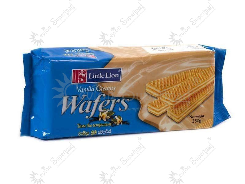 Little Lion Wafers Vanilla Cream 100g Little Lion