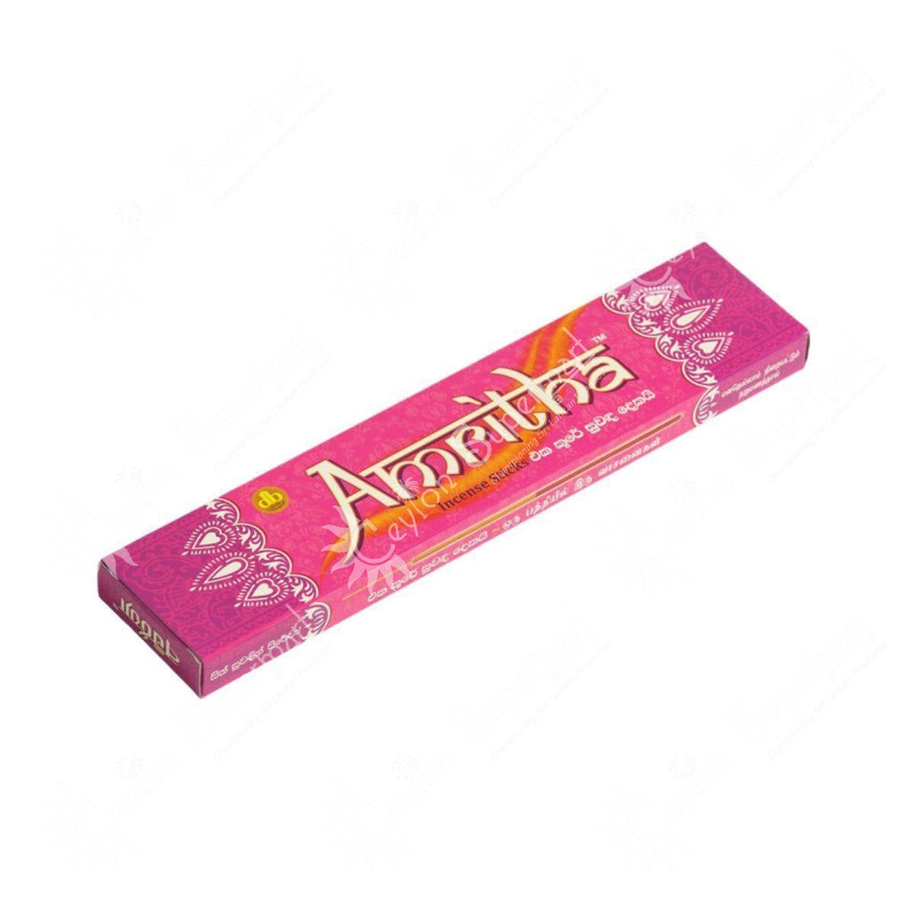 Amritha Incense Sticks, 24 Sticks, 2 in 1 Pink Amritha