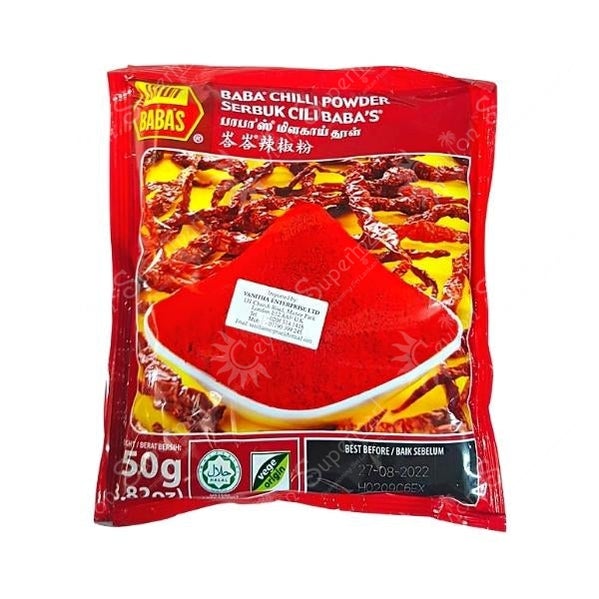 Baba's Chilli Powder, 250g Baba's