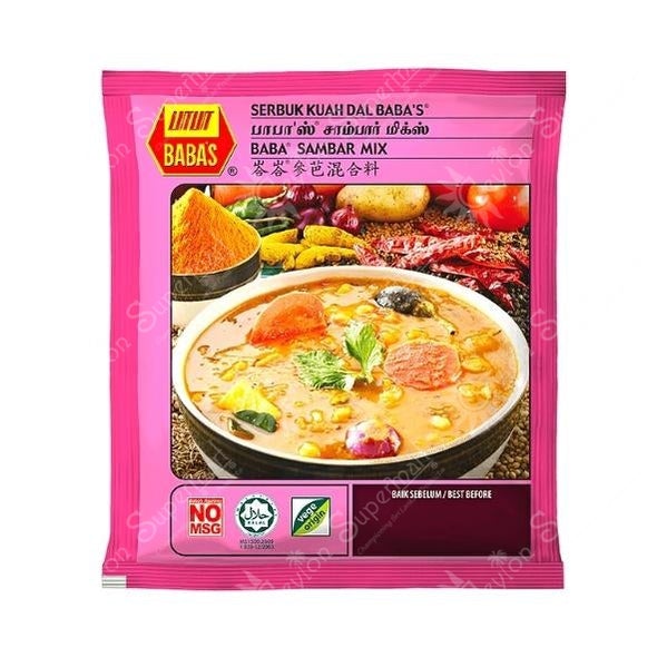 Baba's Sambar Mix, 250g Baba's