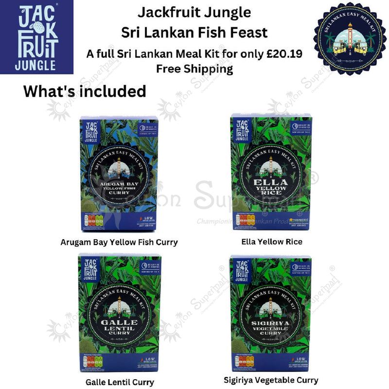 Jackfruit Jungle Sri Lankan Fish Feast Easy Meal Kit Jackfruit Jungle Limited
