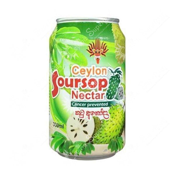 Ceylon Soursop Nectar - Katu Anoda Drink, 330ml Ceylon Supermart