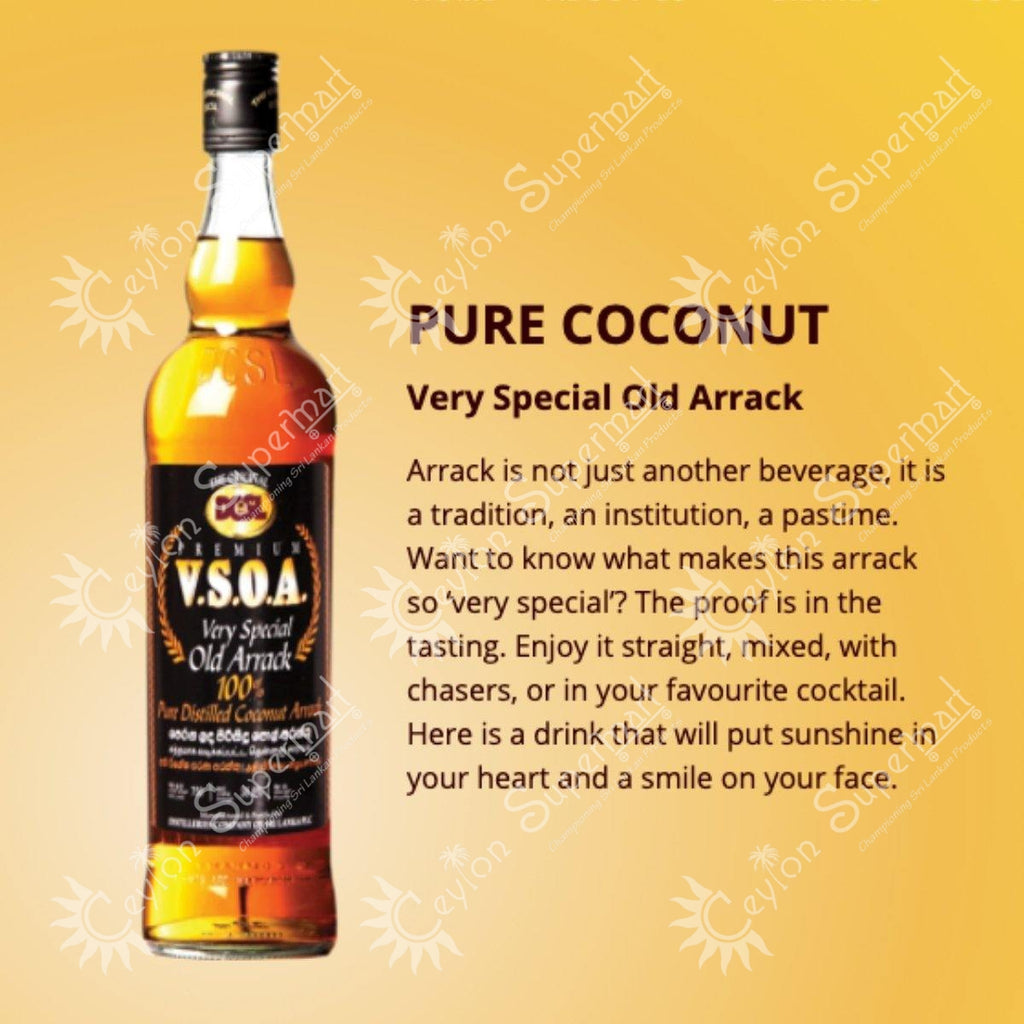 DCSL Very Special Sri Lankan Old Arrack | VSOA 750ml DCSL