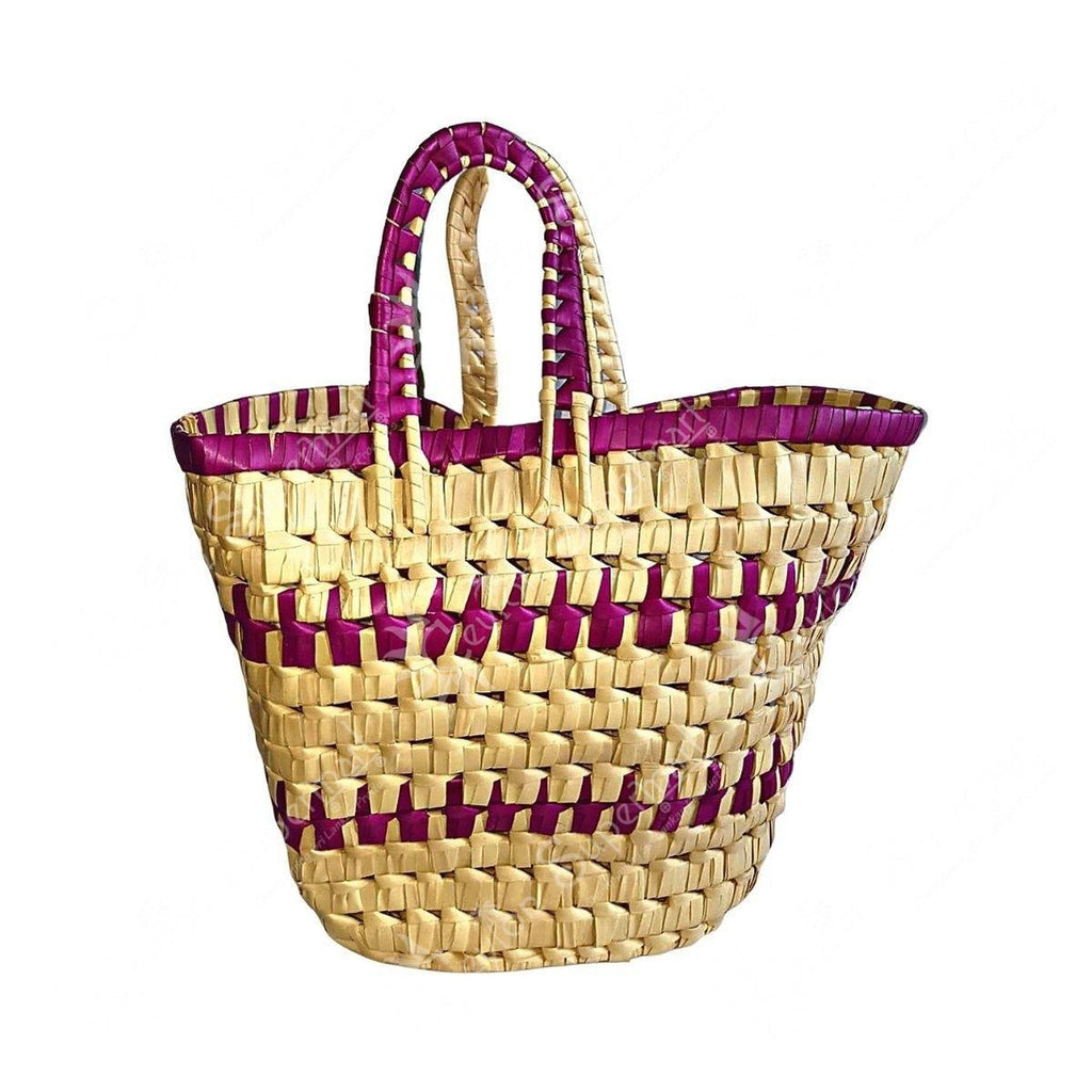 Eco Friendly Handmade Reed Shopping Bag, Medium Ceylon Supermart