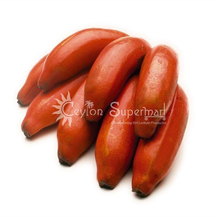 Fresh Banana Red, Approximate Weight 500g Ceylon Supermart
