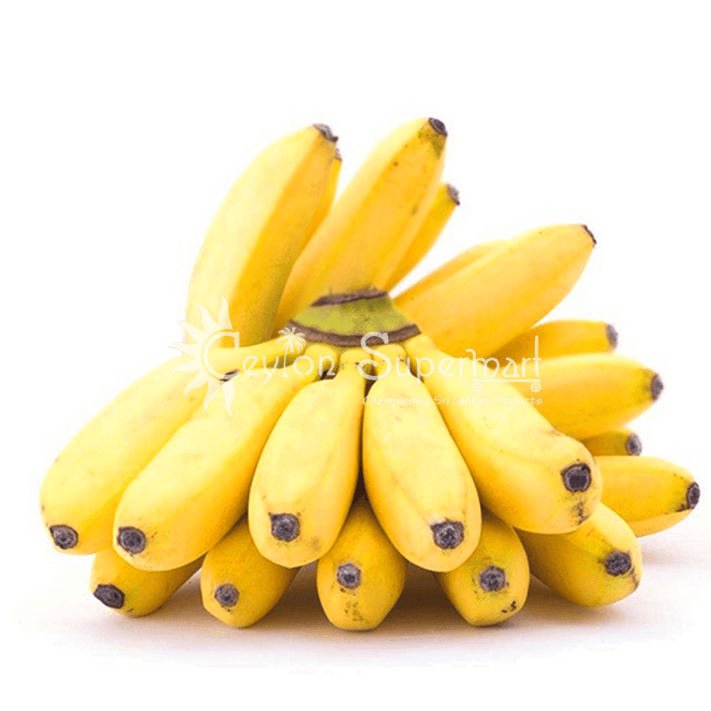 Fresh Banana Seeni | Sugar Banana, Approximate Weight 500g Ceylon Supermart