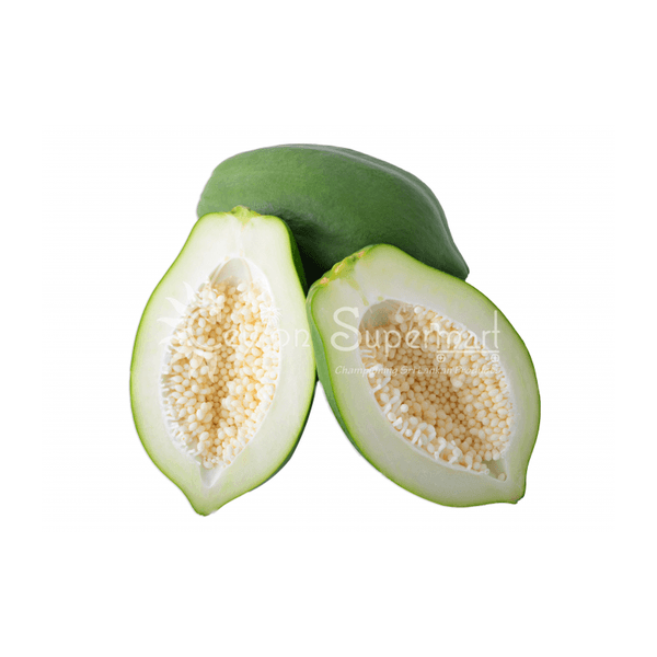 Fresh Green Raw Papaya | Curry Papaya | Each Ceylon Supermart