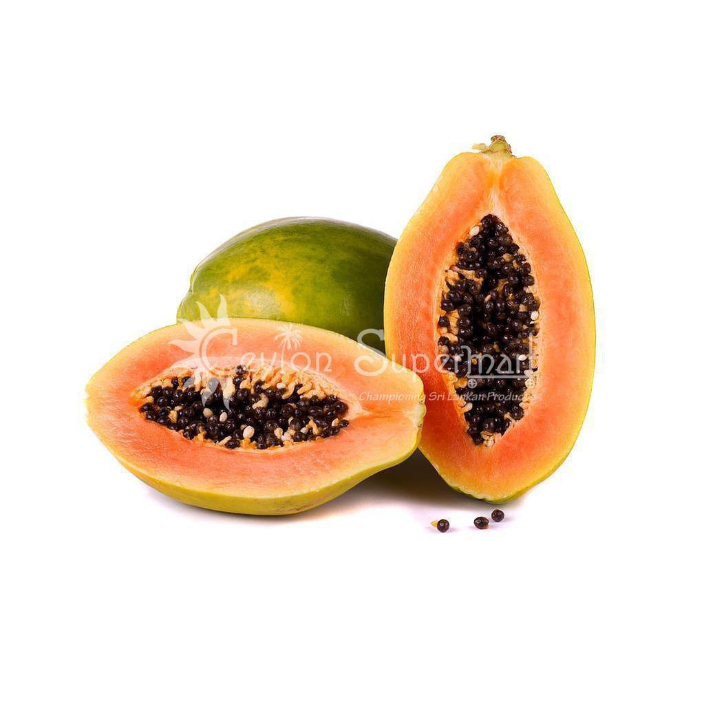 Fresh Papaya | Red Lady, Approximate Weight 1kg Ceylon Supermart