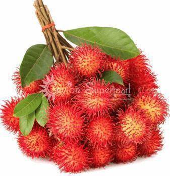 Fresh Rambutan, Approximate Weight 500g Ceylon Supermart