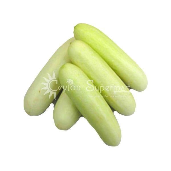 Fresh White Cucumber | Each | Average Weight 500g Ceylon Supermart