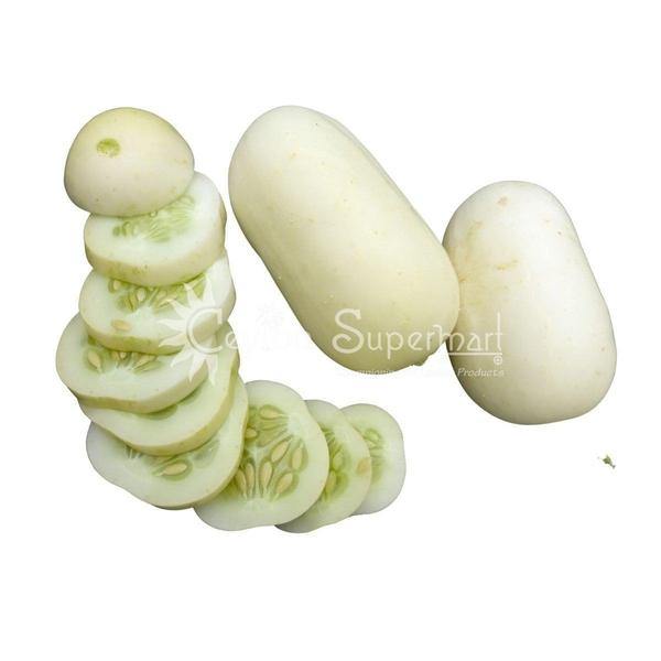 Fresh White Cucumber | Each | Average Weight 500g Ceylon Supermart