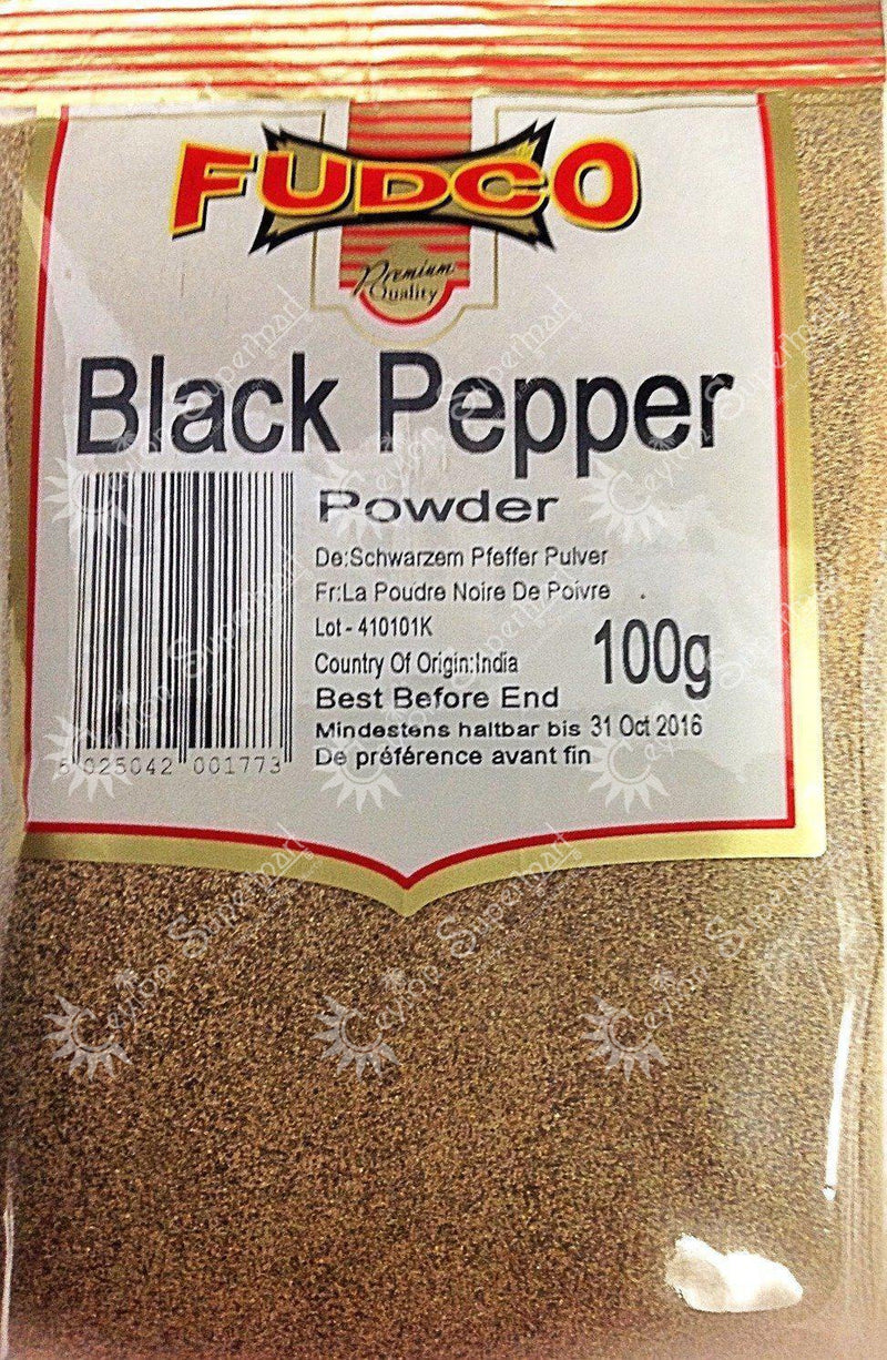 Fudco Black Pepper Powder, 100g Fudco