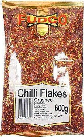 Fudco Crushed Red Chilli Flakes, 600g Fudco