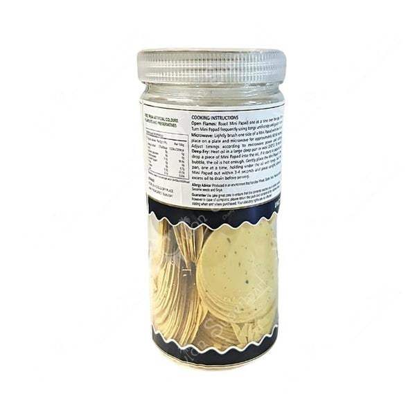 Fudco Mini Papad | Black Pepper, 200g Fudco