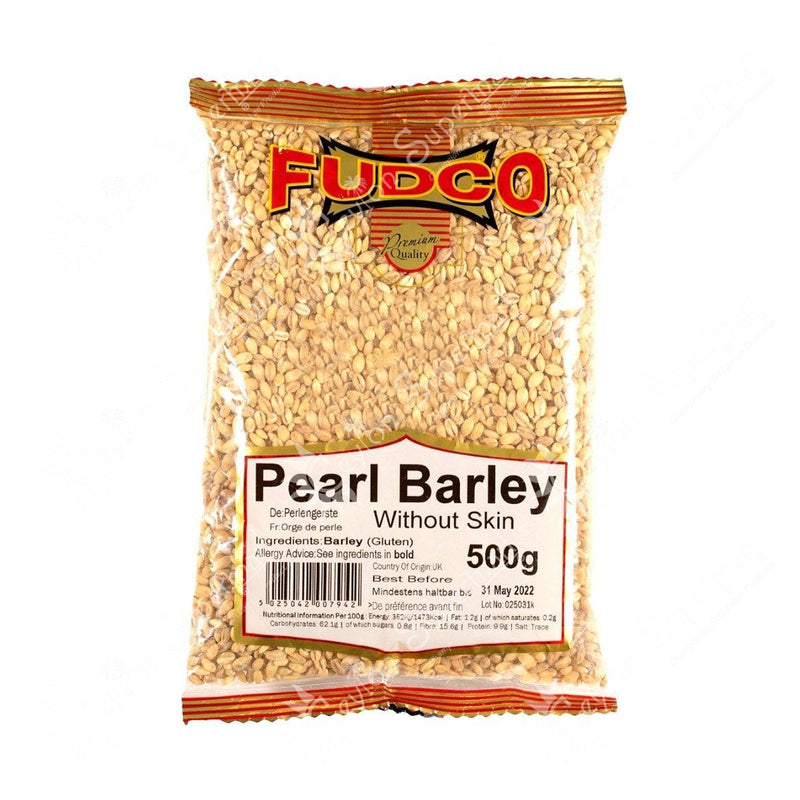 Fudco Pearl Barley, 500g Fudco