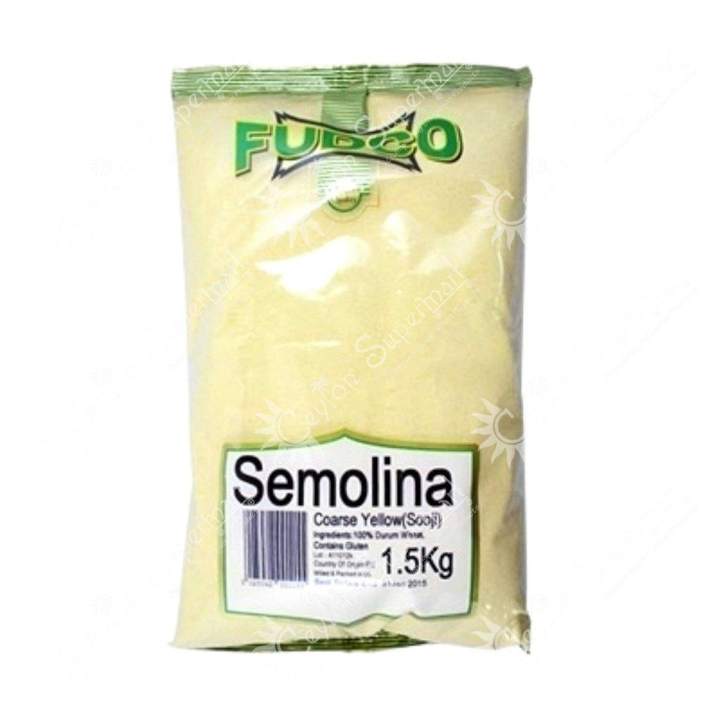 Fudco Semolina Coarse Yellow, 1.5kg Fudco