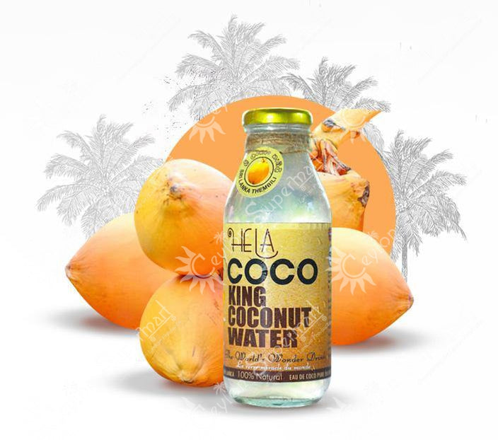 Hela Coco Natural King Coconut Water, 370ml Hela Coco