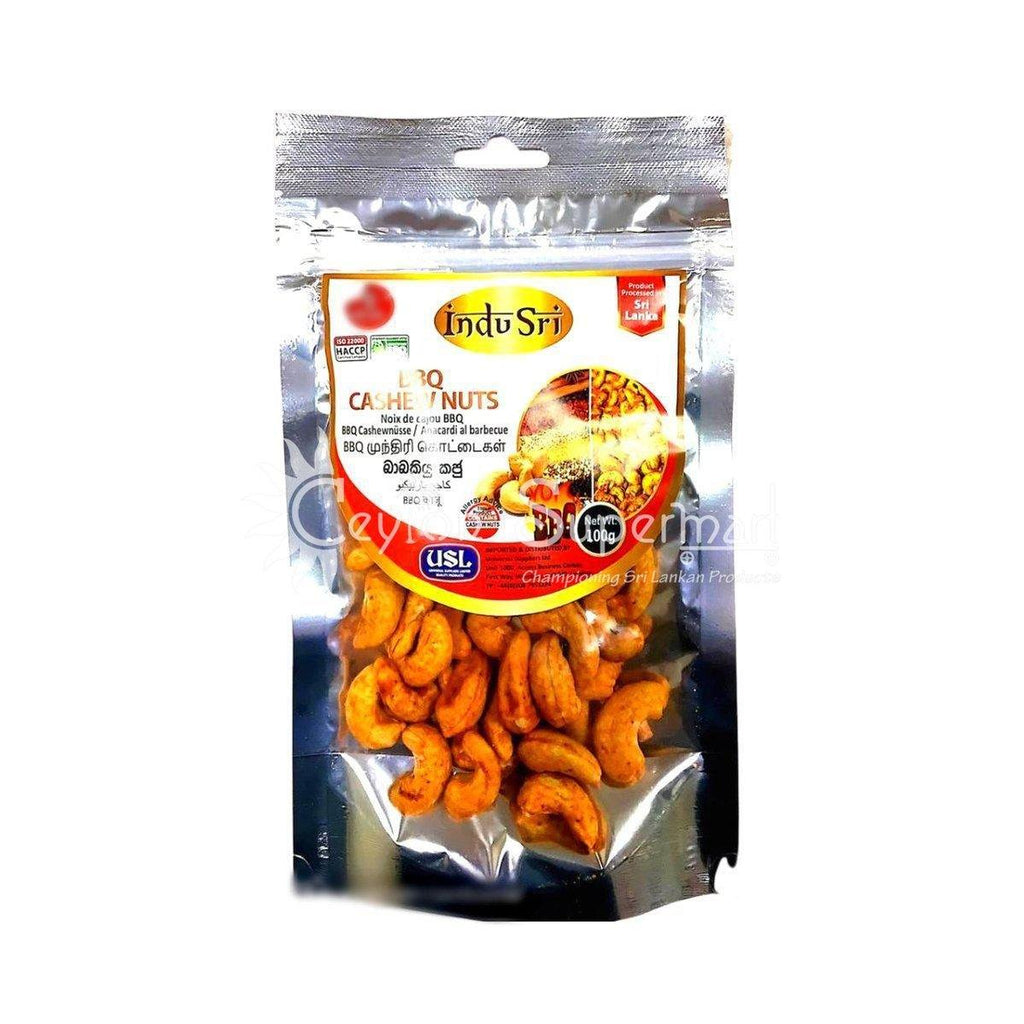 Indu Sri BBQ Cashew Nuts Savoury Snack, 100g Indu Sri