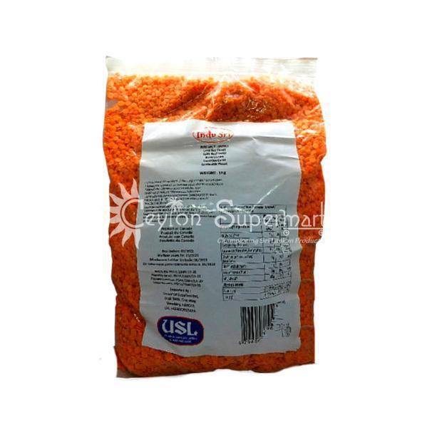 Indu Sri Red Split Lentils, 1kg Indu Sri
