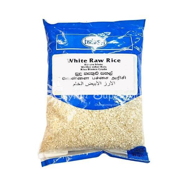 Indu Sri White Raw Rice, 1kg Indu Sri