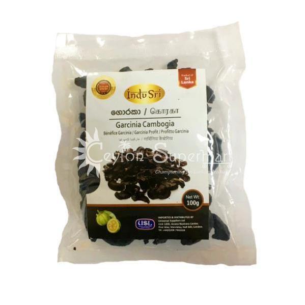 Indu Sri Whole Goraka | Garcinia | Gamboje 100g Indu Sri