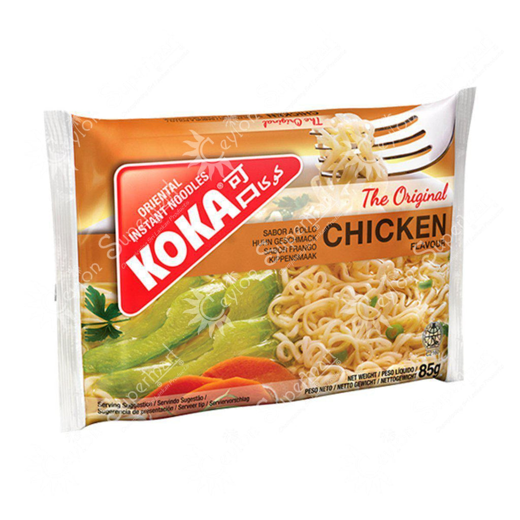 Koka Oriental Instant Noodles - Chicken Flavour, 85g Koka