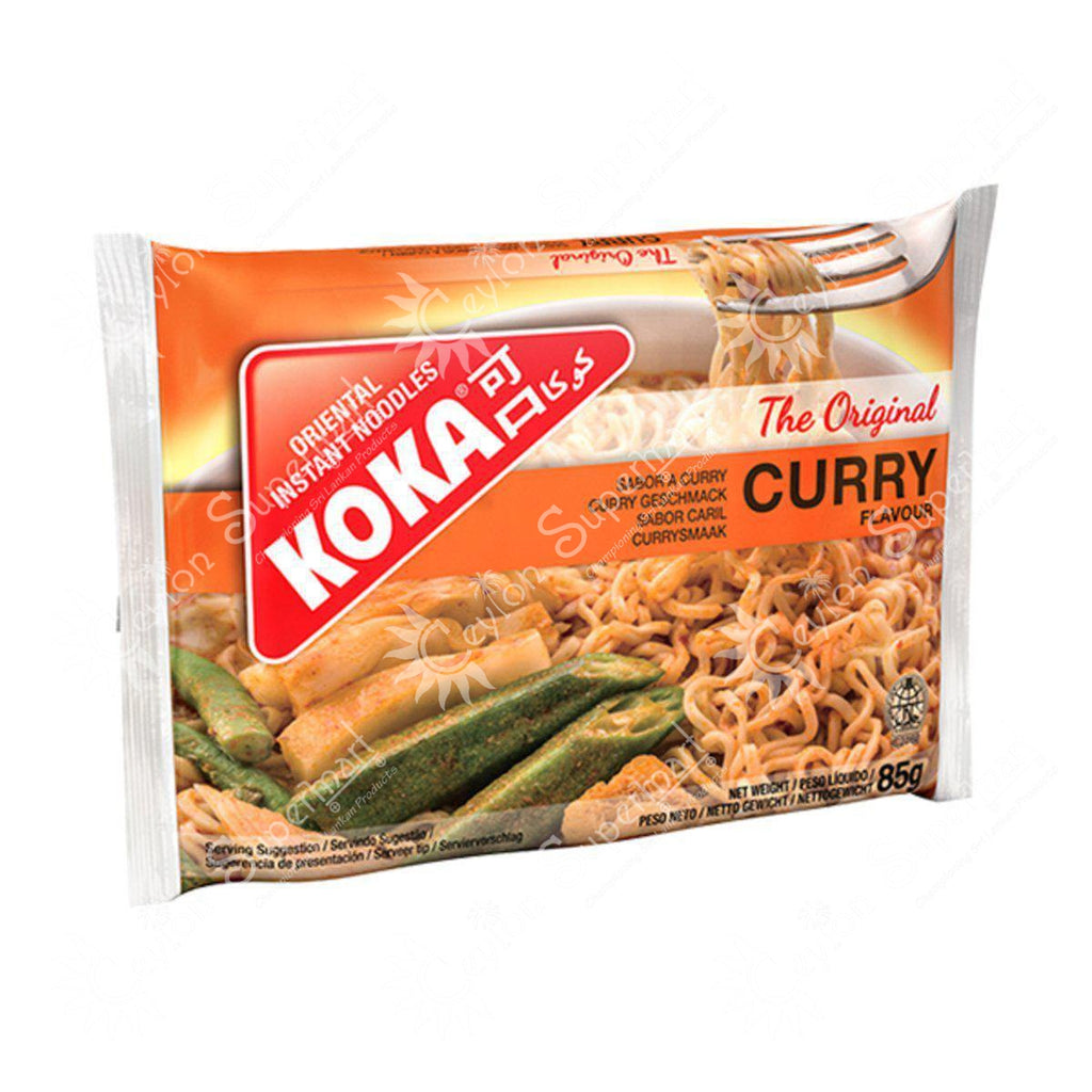 Koka Oriental Instant Noodles - Curry Flavour, 85g Koka