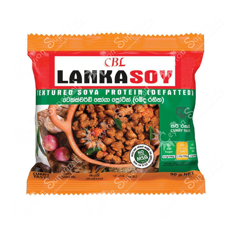 Lankasoy Textured Protein Curry Flavoured, 90g Munchee