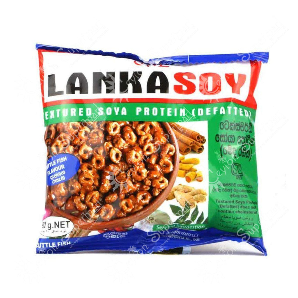 Lankasoy Textured Protein Cuttlefish Flavoured, 90g Munchee