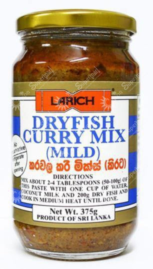 Larich Dryfish Mild Curry Mix, 375g Larich