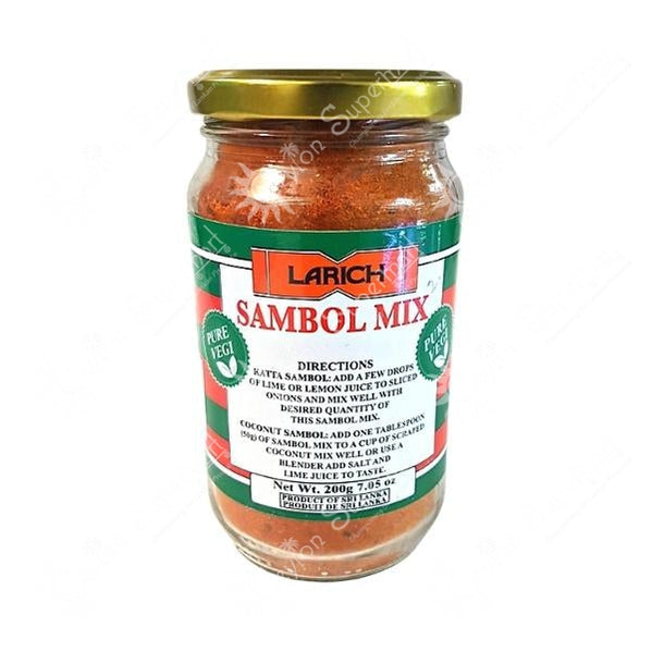 Larich Vegetarian Sambol Mixture, 200g Larich