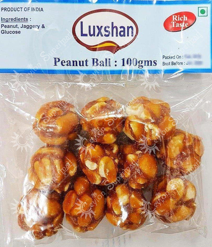 Luxshan Sweet Peanut Balls, 100g Luxshan