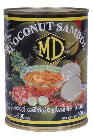 MD Red Coconut Sambol Tin 500g MD