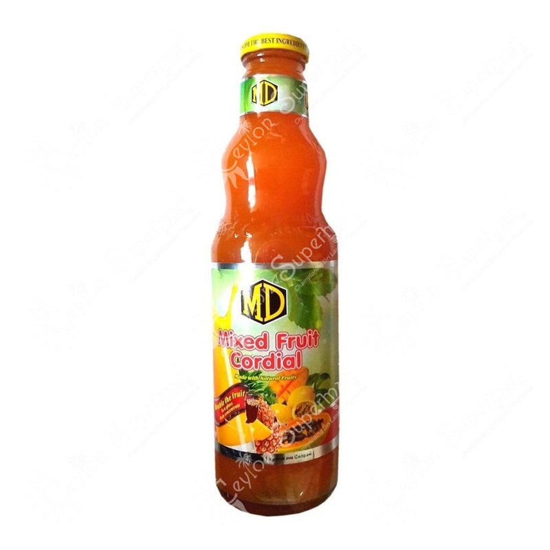 MD Mixed Fruit Cordial, 750ml MD