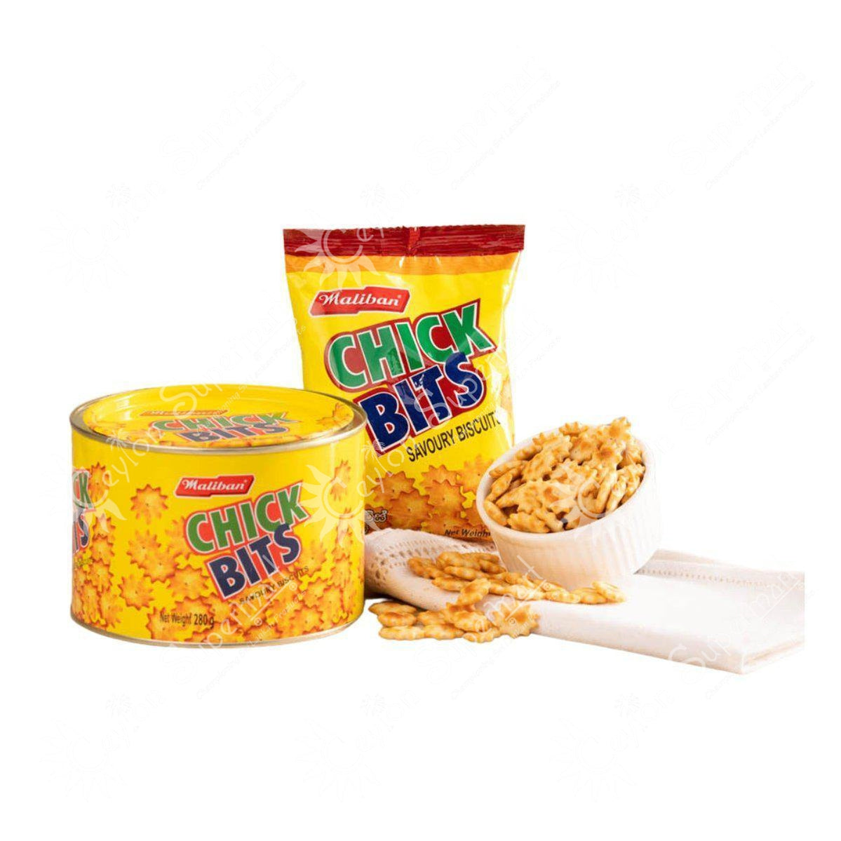 Buy Maliban Chick Bits Savoury Biscuits 270g from Ceylon Supermart in ...