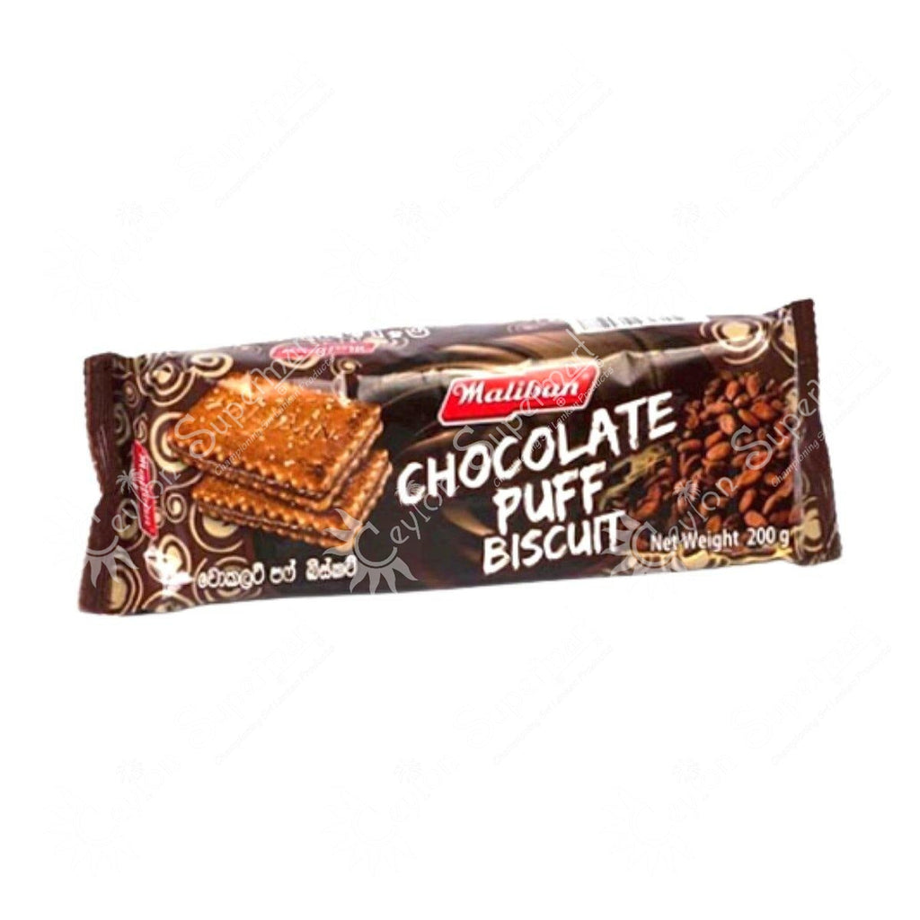 Maliban Chocolate Puff Biscuits, 200g Maliban
