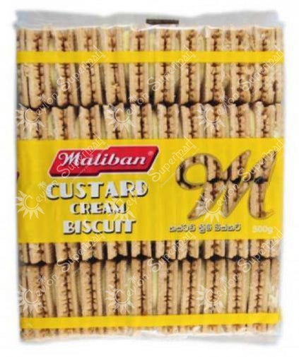 Maliban Custard Cream Biscuits 500g Maliban