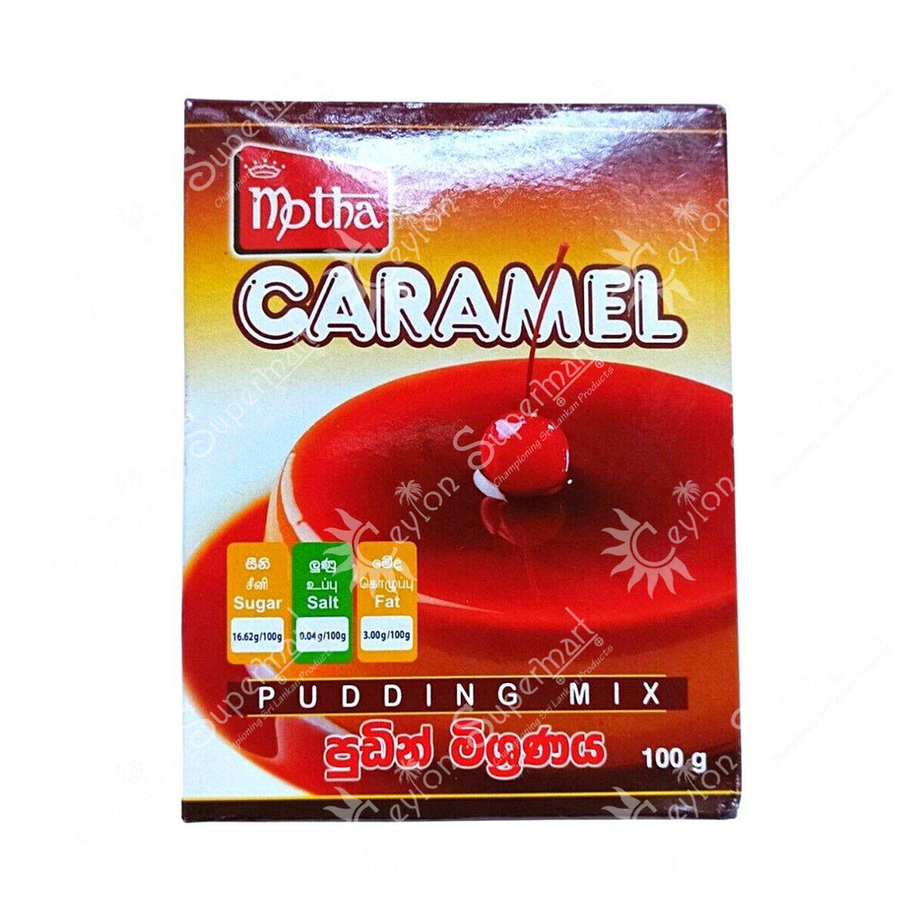Motha Caramel Pudding Mix, 100g Motha
