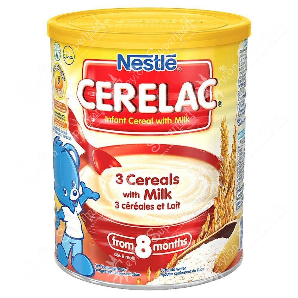 Nestle Cerelac 3 Cereals with Milk, 400g Nestle