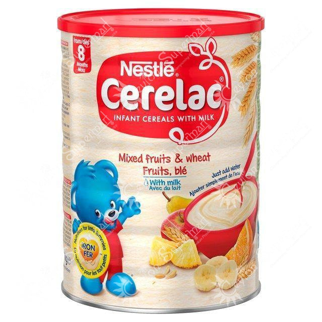 Nestle Cerelac Cereal Mixed Fruit and Wheat with Milk, 1kg Nestle