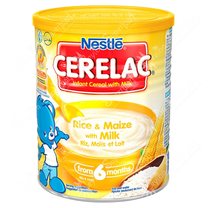 Nestle Cerelac Cereal Rice & Maize with Milk, 400g Nestle