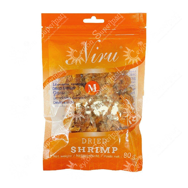 Niru Dried Shrimps, 80g Niru